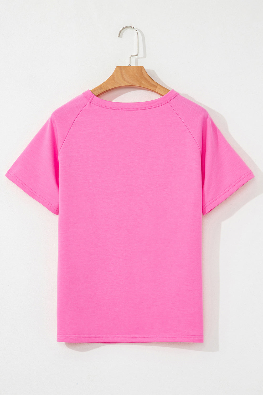 Bonbon Striped Patch Front Casual Tee